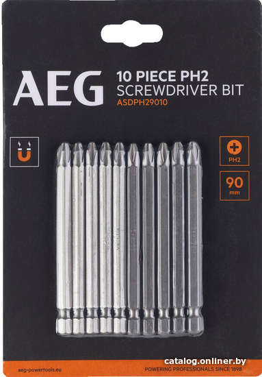 

Набор бит AEG Powertools 4932479510 (10 шт)