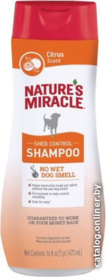 

Шампунь Nature's Miracle Shed Control Shampoo Citrus Scent 473 мл
