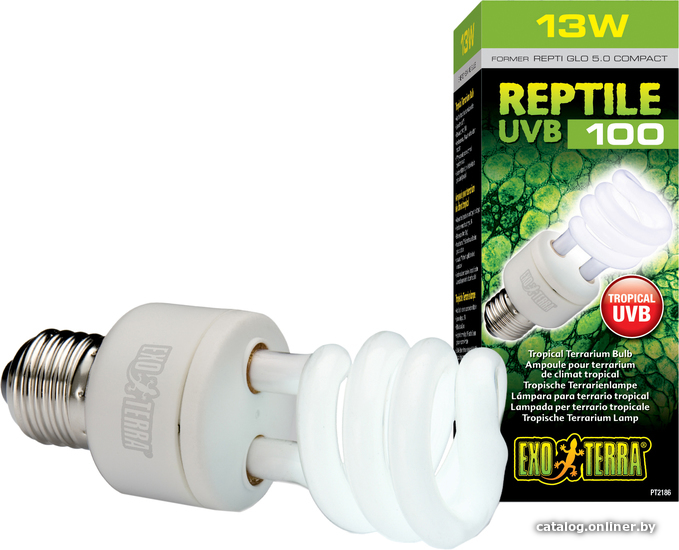 

Лампа Exo Terra Reptile UVB100 PT2186