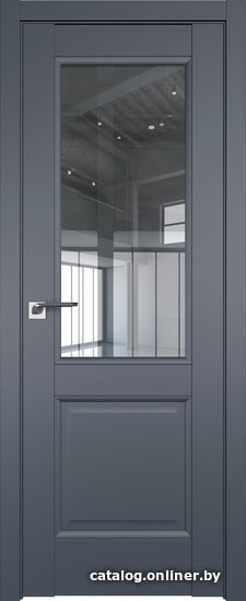 

Межкомнатная дверь ProfilDoors 2.42U 40x200 (антрацит, стекло прозрачное)