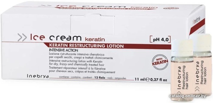 

Лосьон Inebrya Keratin Restructuring Lotion 12x11 мл