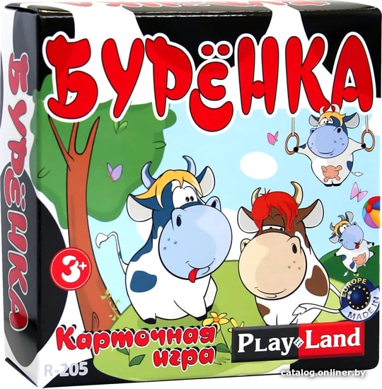 

Настольная игра Play Land Буренка R-205