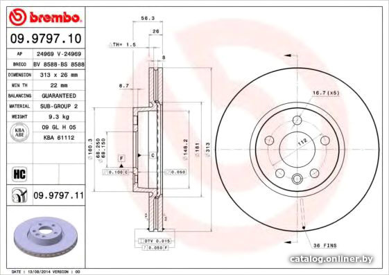 

Brembo 09979710