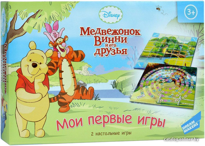 

Настольная игра Dream Makers Медвежонок Винни. Мои первые игры [1308]