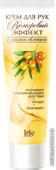 

Iris Cosmetic Крем для рук Велюровый эффект с маслом облепихи питательный 100 мл