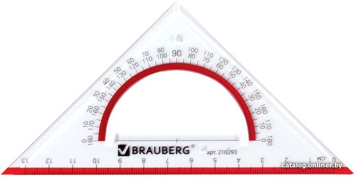 

Треугольник BRAUBERG Crystal 210293