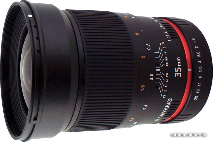 

Объектив Samyang 35mm f/1.4 ED AS UMC AE для Canon EF