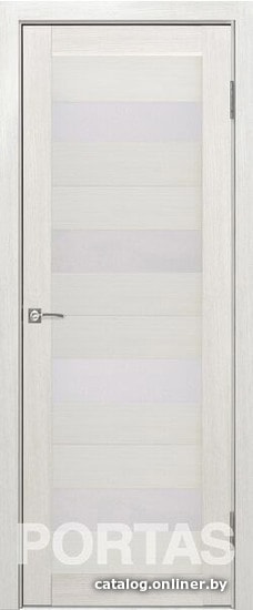 

Межкомнатная дверь Portas S23 90x200 (французский дуб, стекло мателюкс матовое)