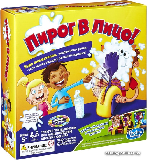 

Настольная игра Hasbro Пирог в лицо E2762