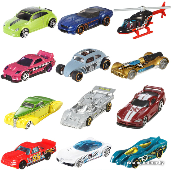 

Набор Hot Wheels Подарочный K5904 (3 шт в наборе, в ассортименте)