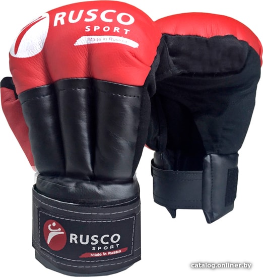

Перчатки для единоборств Rusco Sport для рукопашного боя 6 OZ (красный)