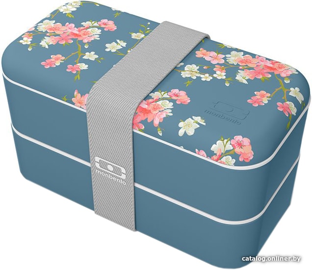 

Ланч-бокс Monbento MB Original 120042127 (flower/mood denim)