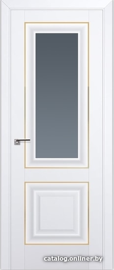 

Межкомнатная дверь ProfilDoors 28U 70x200 (аляска/мателюкс графит золото)