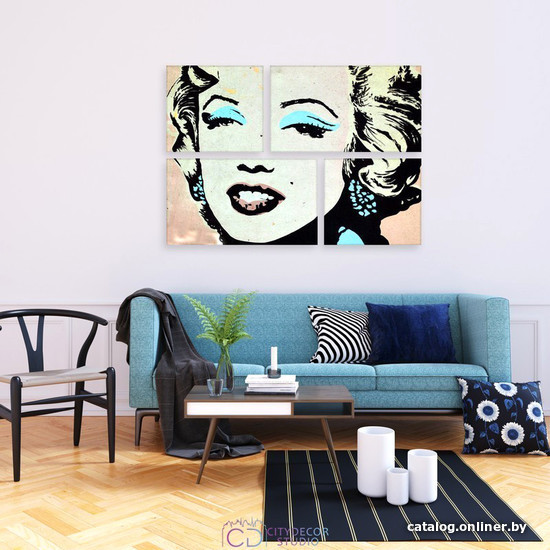 

Модульная картина Citydecor Люди/Знаменитости 8.3 83x118 см