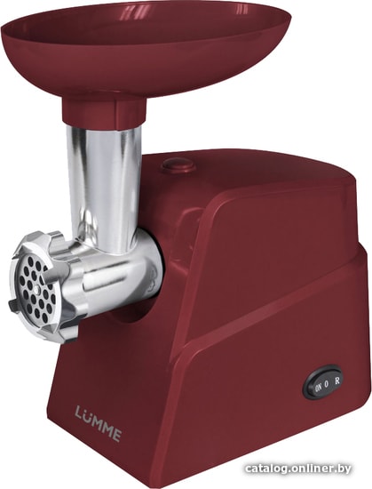 

Мясорубка Lumme LU-2107 (бордовый гранат)
