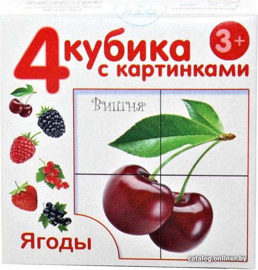 

Кубики Десятое королевство Ягоды 00720