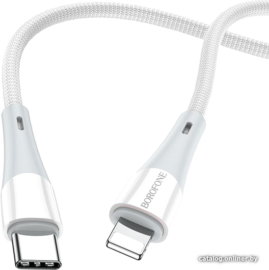 

Кабель Borofone BX60 USB Type-C - Lightning (1 м, белый)