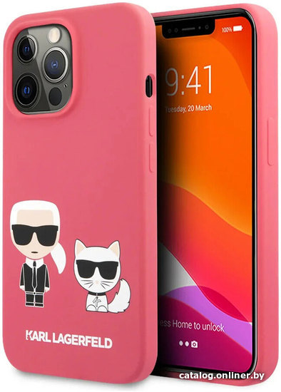 

Чехол для телефона CG Mobile Karl Lagerfeld для iPhone 13 Pro KLHCP13LSSKCP