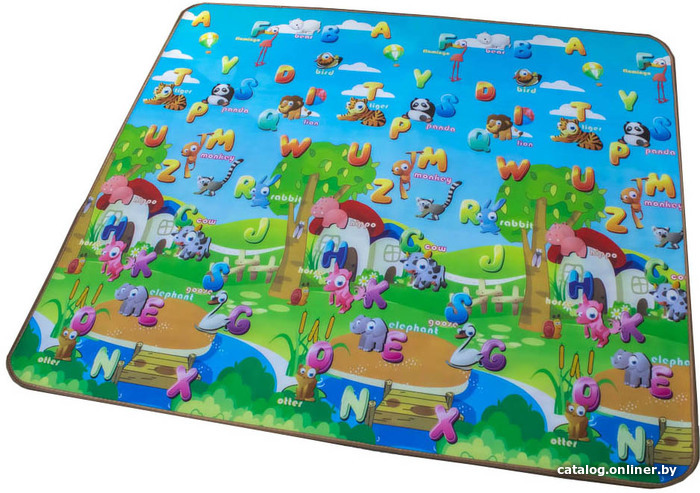 

Игровой коврик Sea & Sun Термоковрик (пляж + алфавит зверюшки)