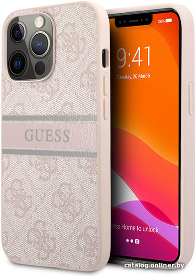 

Чехол для телефона CG Mobile Guess для Apple iPhone 13 Pro Max GUHCP13X4GDPI