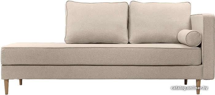 

Тахта Divan Динс Textile Light (правый, рогожка sherlock 110, бежевый)