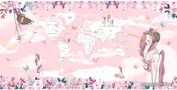 

Виниловые обои Citydecor Princess 14 с защитным покрытием 300x150
