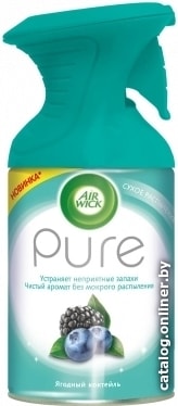 

Освежитель воздуха Air Wick Pure 250 мл (ягодный коктейль)
