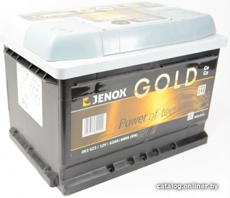 

Автомобильный аккумулятор Jenox Gold 056623 (63 А·ч)