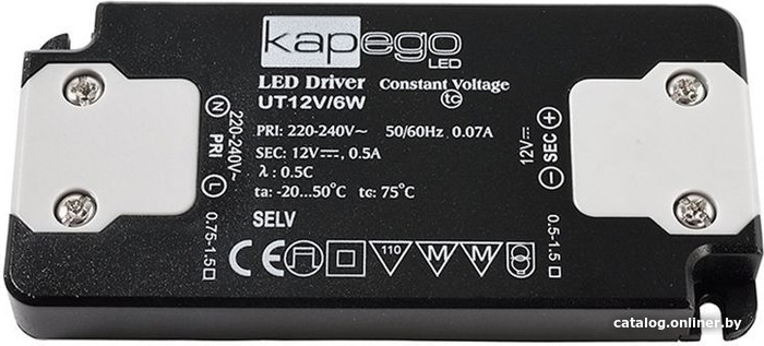 

Блок питания Deko-Light UT12V/6W 872629