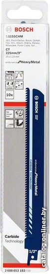 

Набор оснастки Bosch 2608653183 (10 предметов)