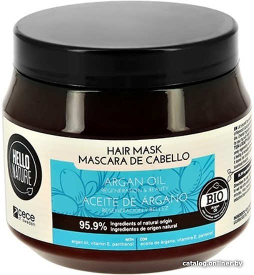 

Маска Hello Nature Argan Oil 250 мл