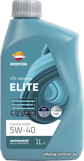 

Моторное масло Repsol Elite Cosmos A3/B4 5W-40 1л