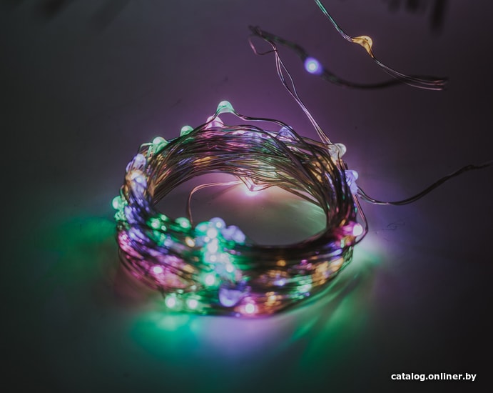 

Новогодняя гирлянда Огоньки Диодная нить роса 088/2 50Led (разноцветный)