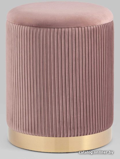 

Пуфик Stool Group Шарлотта с ящиком 19A205VA-8167-30 (велюр розовый)