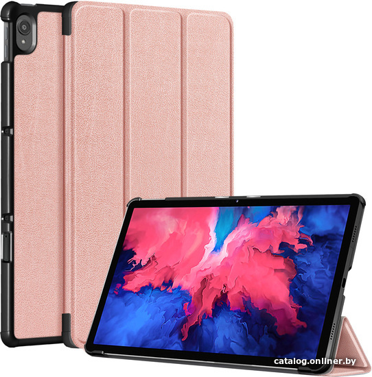 

Чехол для планшета JFK Smart Case для Lenovo Tab P11 (розово-золотой)
