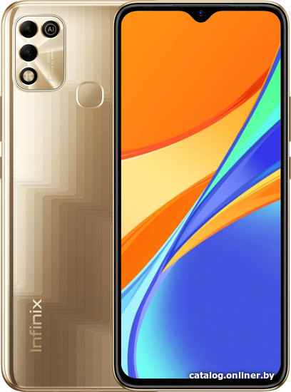 Infinix Hot 11 Play 4GB/64GB (золотистый) смартфон купить в Могилеве