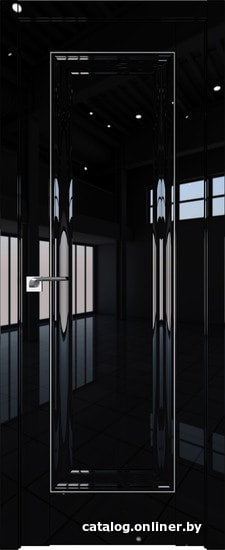 

Межкомнатная дверь ProfilDoors 23L 90x200 (черный серебро люкс)
