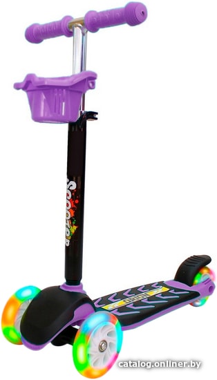 

Трехколесный самокат Orion Toys Midi 164в6 (фиолетовый)