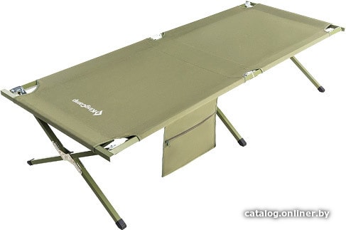 

Раскладушка KingCamp Hard Camping Cot L KC3039 (зеленый)