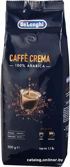 

Кофе DeLonghi Caffe Crema DLSC606 зерновой 500 г