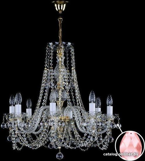 

Подвесная люстра ArtGlass Andula Viii. Full Cut Rozalin