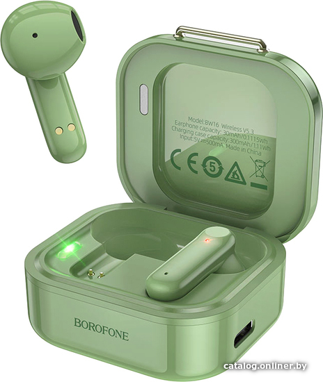 

Наушники Borofone BW16 (зеленый)