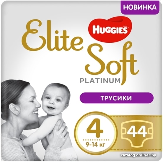 

Трусики-подгузники Huggies Elite Soft Platinum Mega 4 (44 шт)