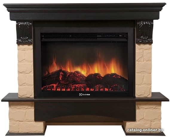 

Портал Firelight Forte 30S (камень бежевый/шпон венге)