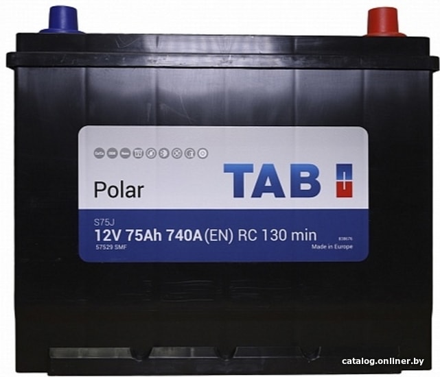 

Автомобильный аккумулятор TAB Polar S Asia (75 А·ч) (246875)