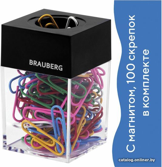 

Подставка настольная BRAUBERG 228401 (со скрепками)