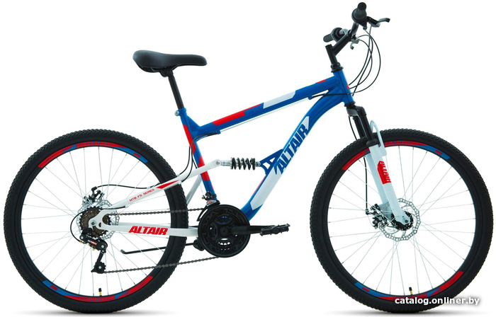 

Велосипед Altair MTB FS 26 2.0 D р.16 2022 (синий)