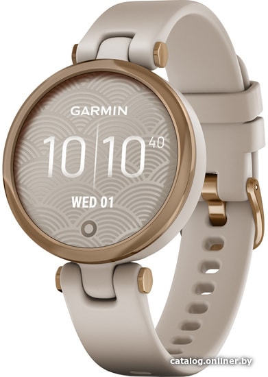

Умные часы Garmin Lily (розовое золото/силиконовый ремешок)