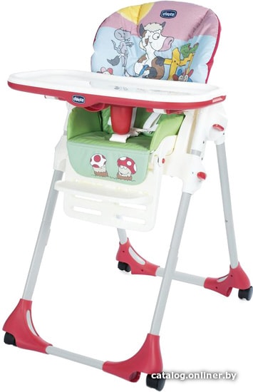 

Высокий стульчик Chicco Polly Easy (Country Farm)