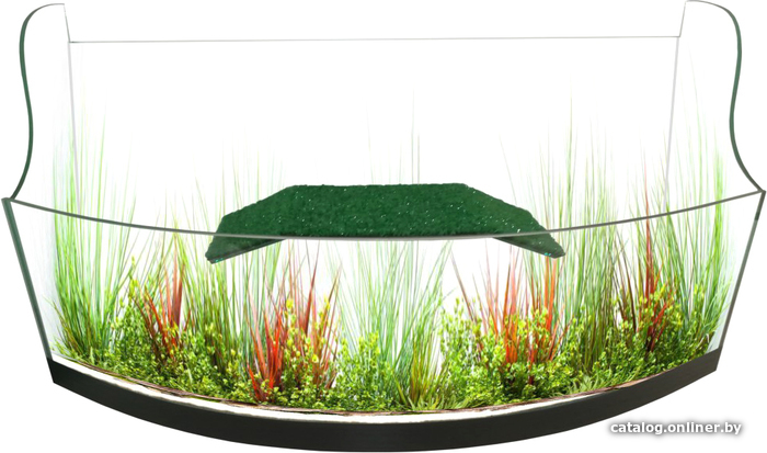 

Акватеррариум Hydroterra Illusion (50л, черный)